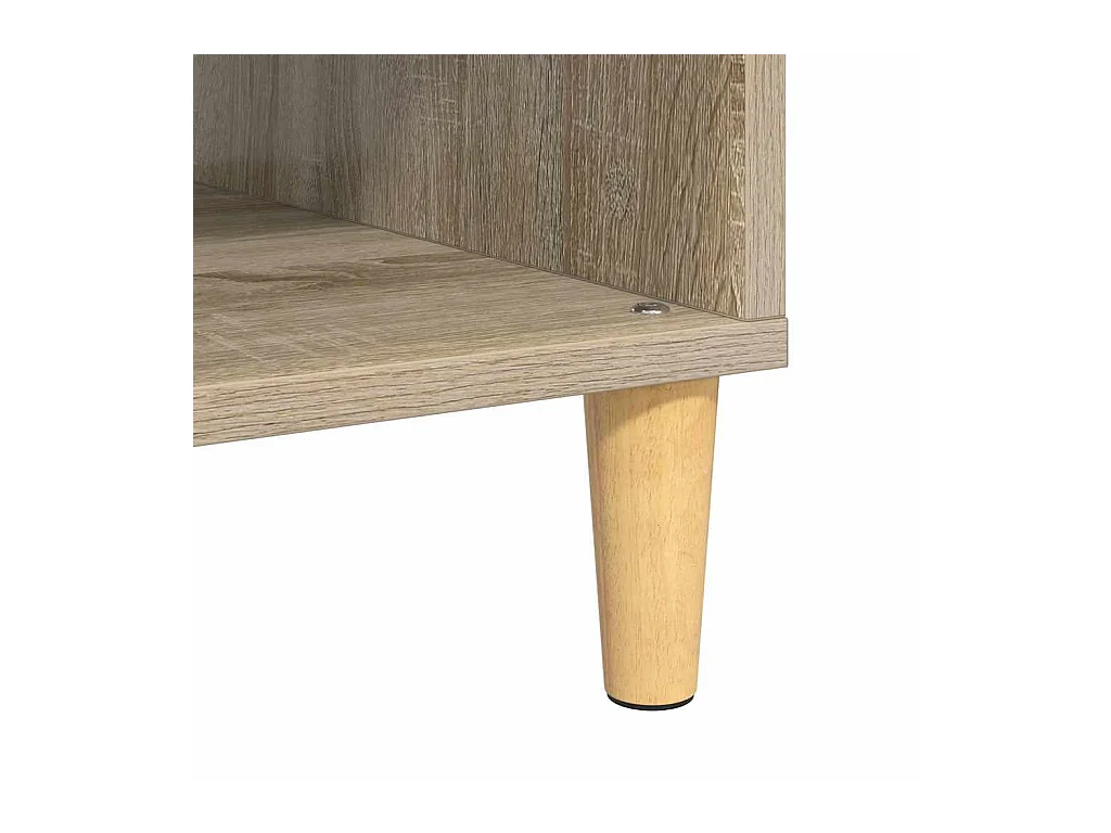 Salontafel Sonoma eiken 103,5 x 60 x 35 cm Bewerkt hout