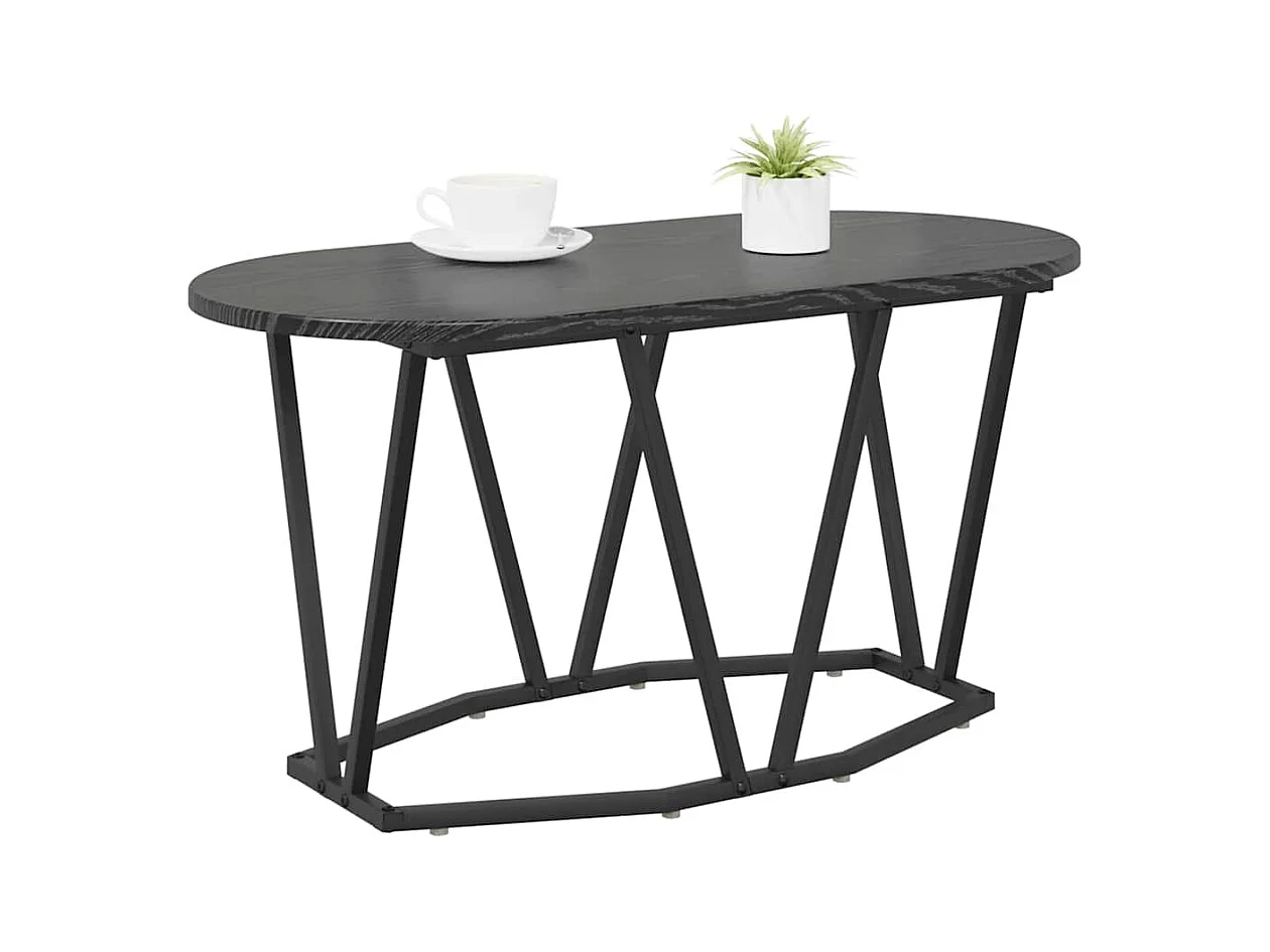 Table Basse Chêne noir 80 x 40 x 40.5 cm