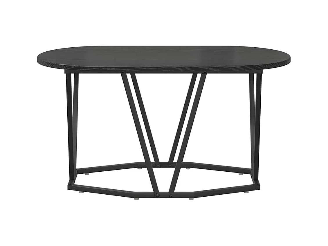 Table Basse Chêne noir 80 x 40 x 40.5 cm