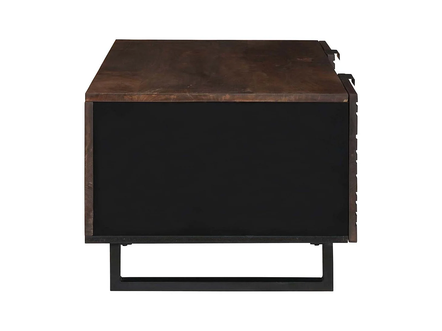 Table basse Marron et Noir 100 x 54 x 40 cm