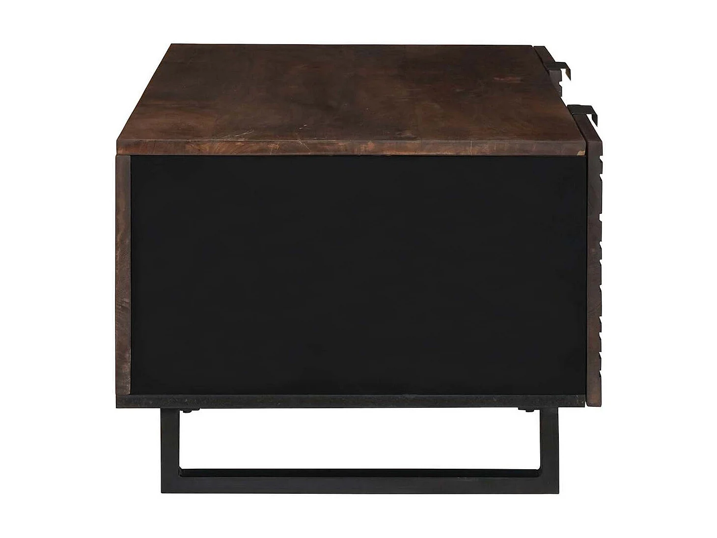 Table basse Marron et Noir 100 x 54 x 40 cm