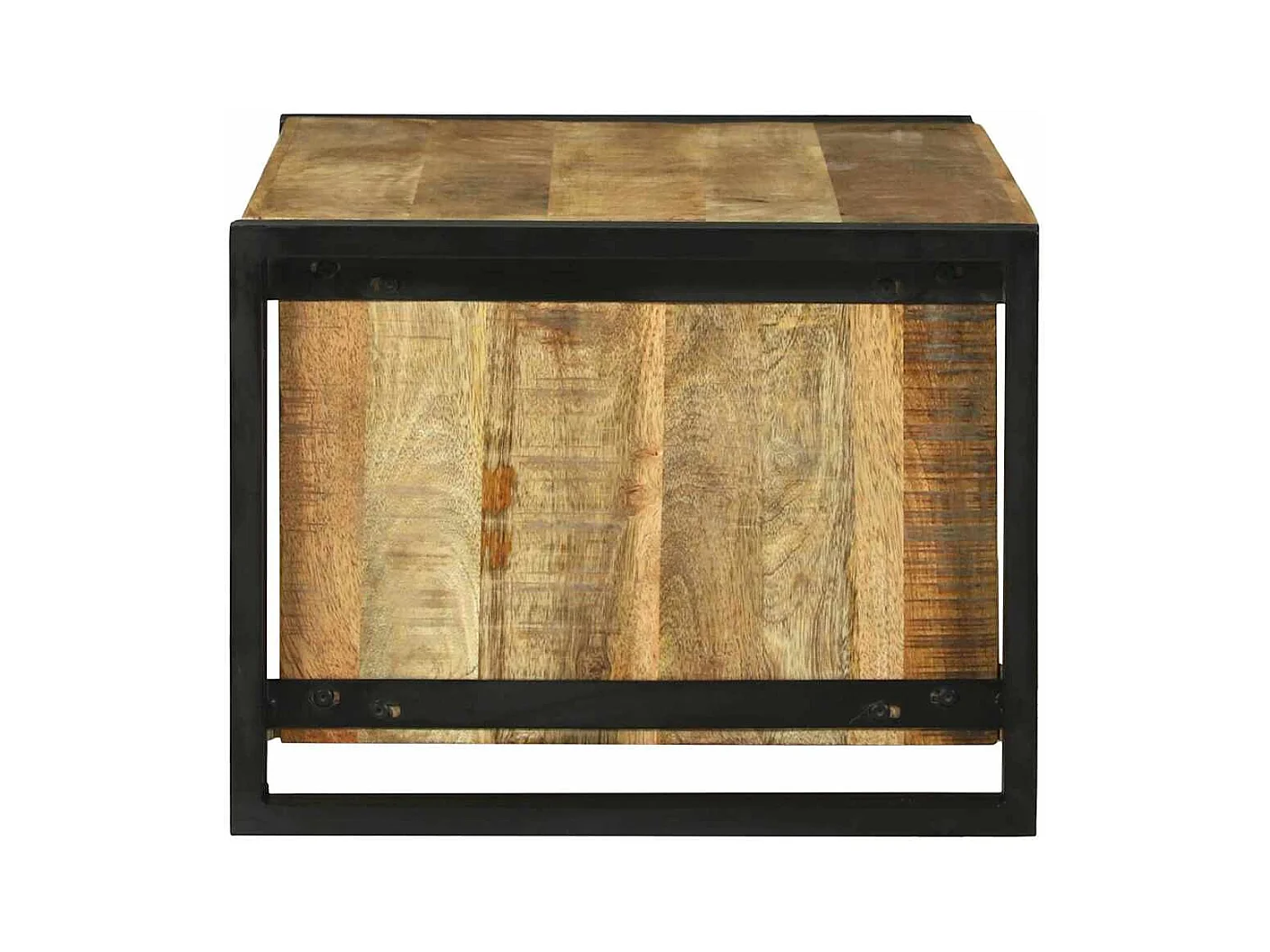 Table basse Marron 90 x 50 x 38 cm Bois de manguier brut massif