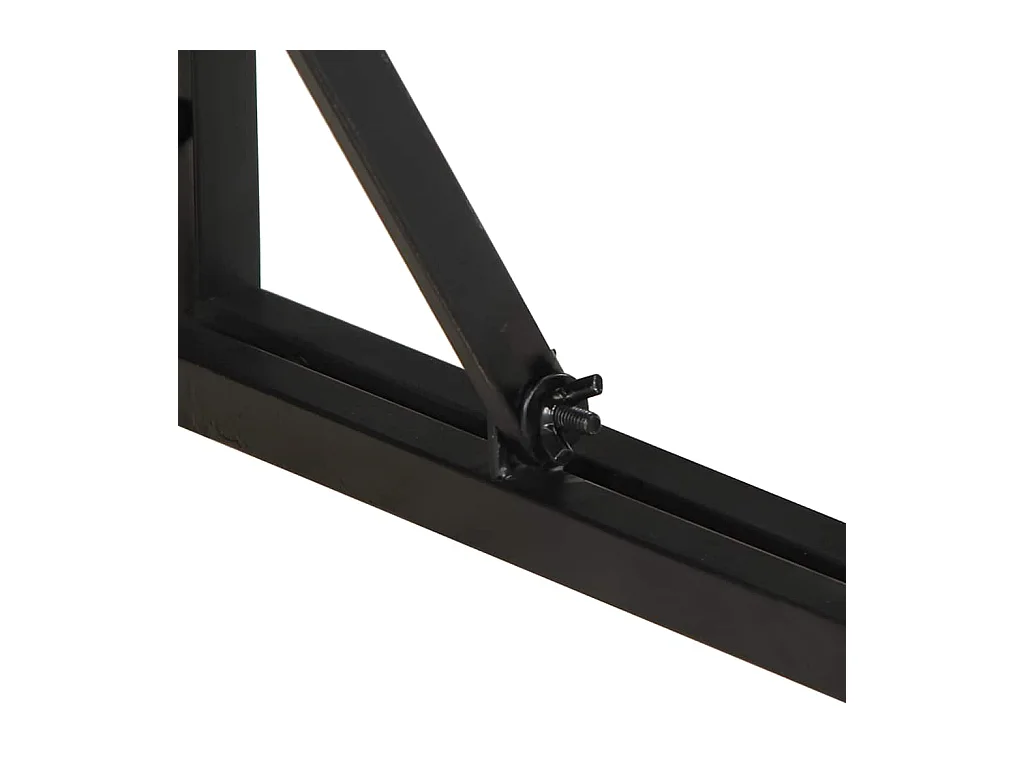 Table basse multicolore 40x40x35 cm bois de récupération massif