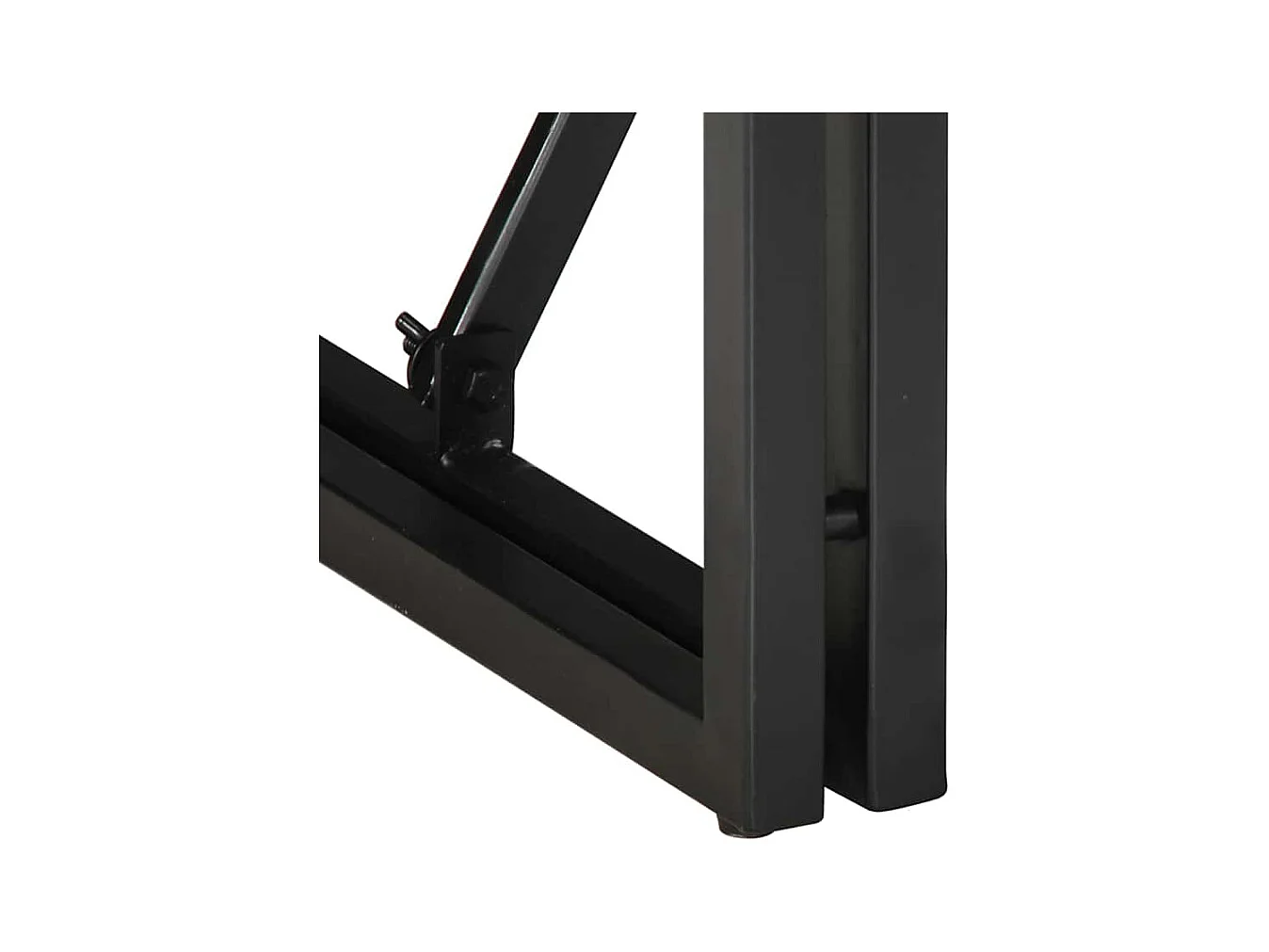 Table basse multicolore 40x40x35 cm bois de récupération massif