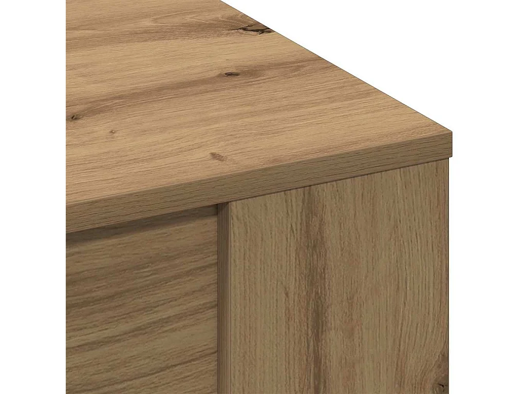 Mesa de centro carvalho artisiano 102 x 55 x 45 cm