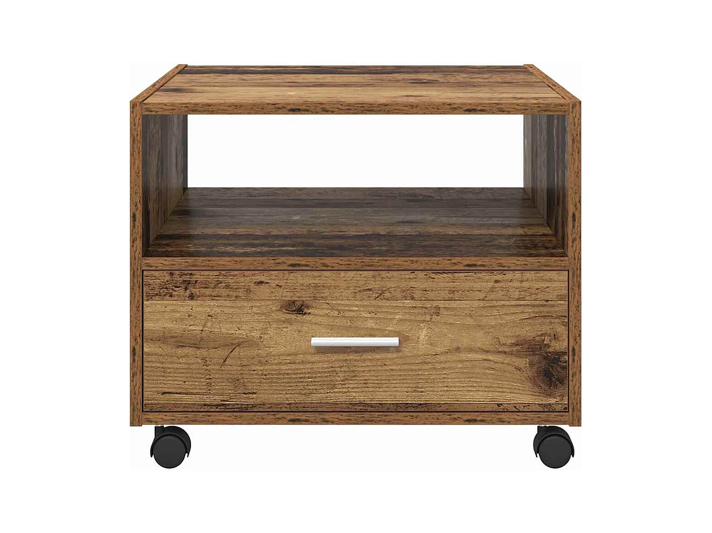 Table basse Bois ancien 55 x 55 x 45 cm Bois d'ingénierie