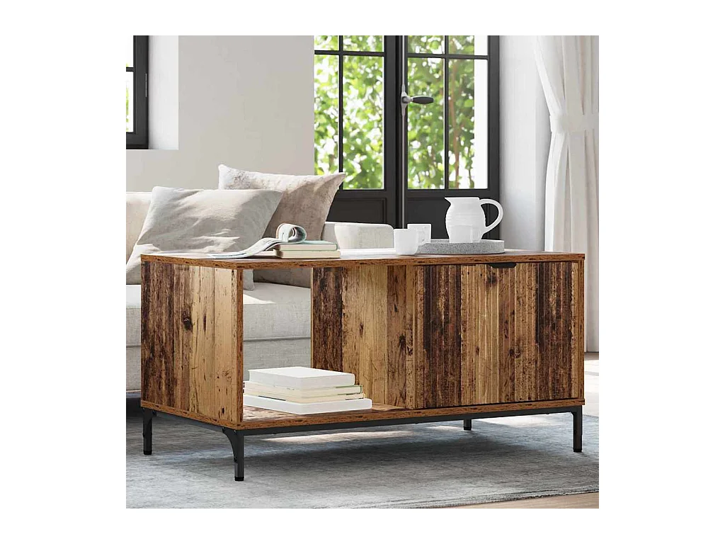 Mesa de centro Madeira antiga 90 x 49 x 46 cm