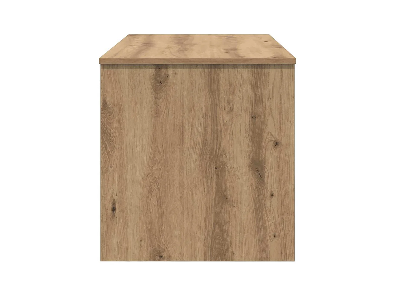 Table basse chêne artisanal 80 x 50.5 x 41.5 cm