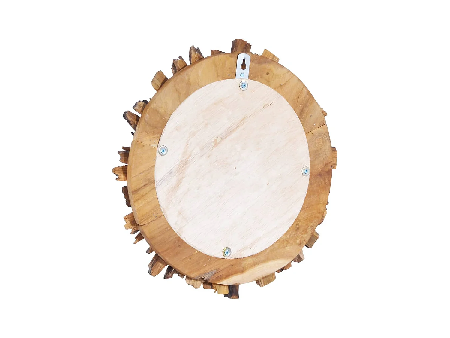 Miroir mural 60 cm Teck Rond