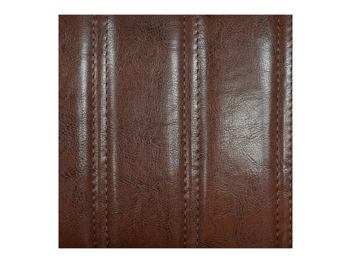 Tabouret de bar semi artisanal LOT DE 2 IMI 43x51,5x109 café