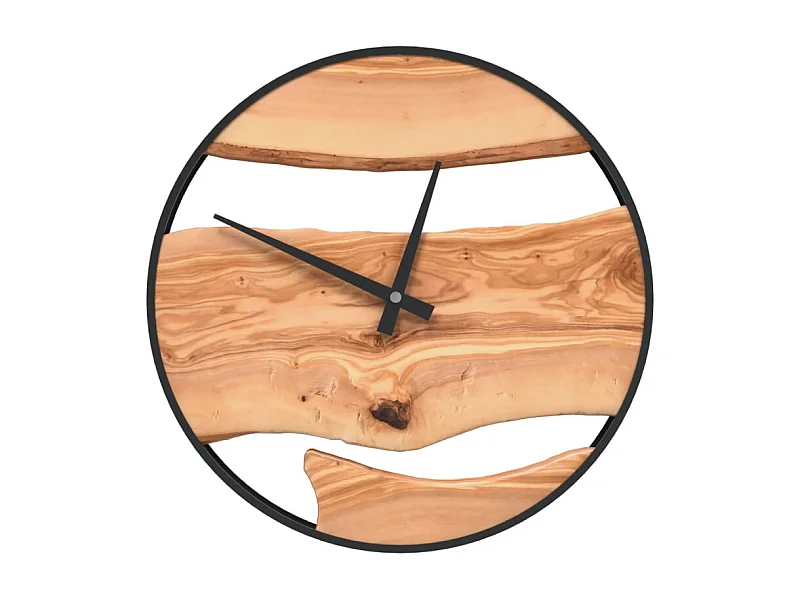 Reloj de pared Renoir marrón oscuro Ø35 cm