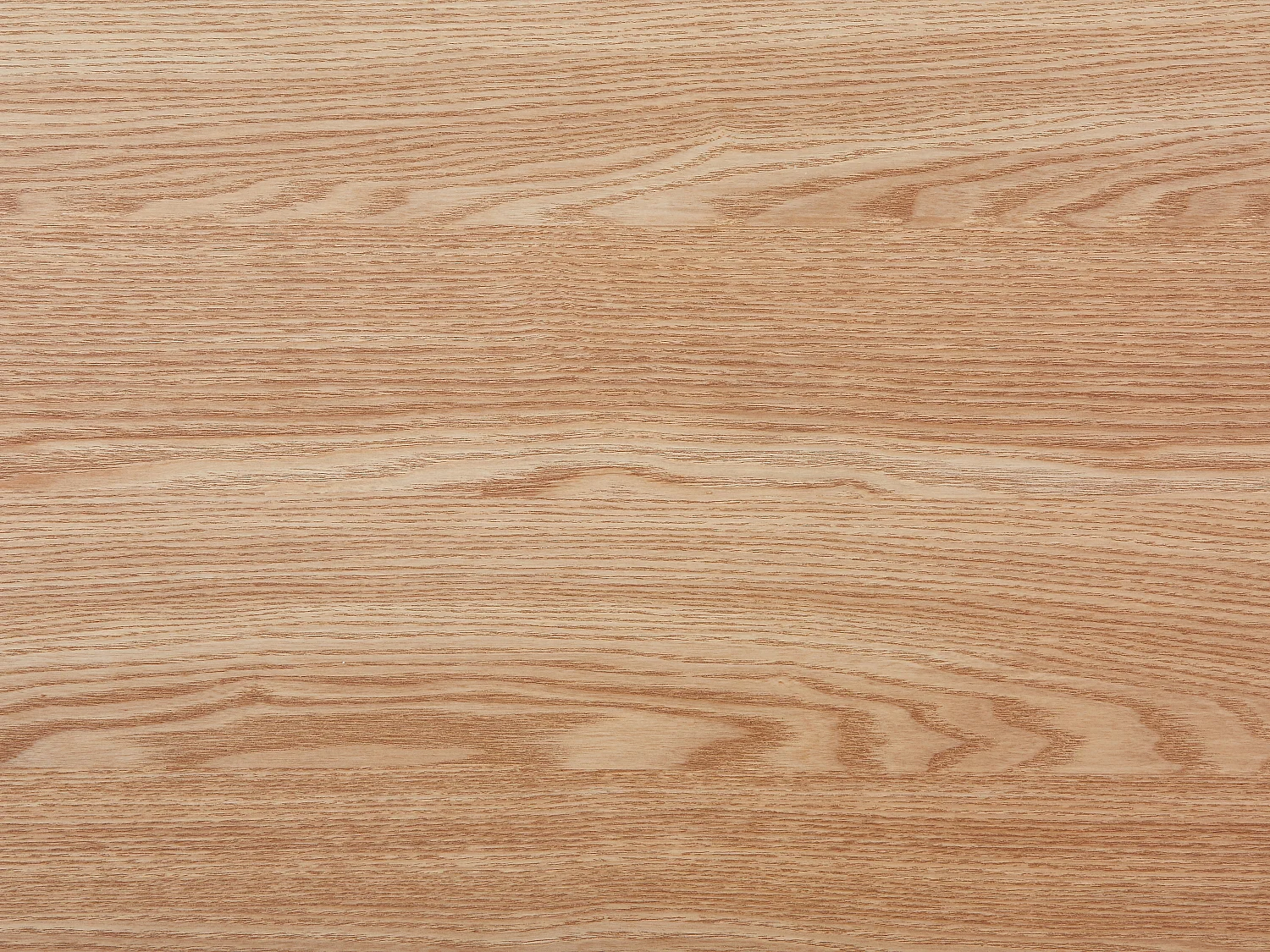 Table à manger extensible 4 à 10 personnes placage frêne - Naturel clair - PRISLA