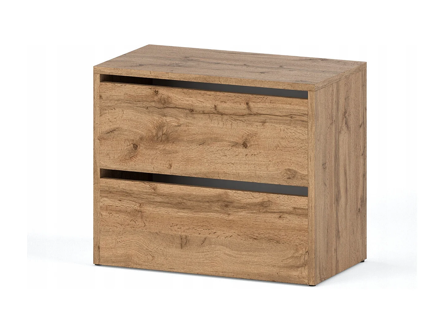 Meuble à Chaussures 60x36x50 cm Chêne Wotan 5paires– Petit Rangement Étagère pour Entrée