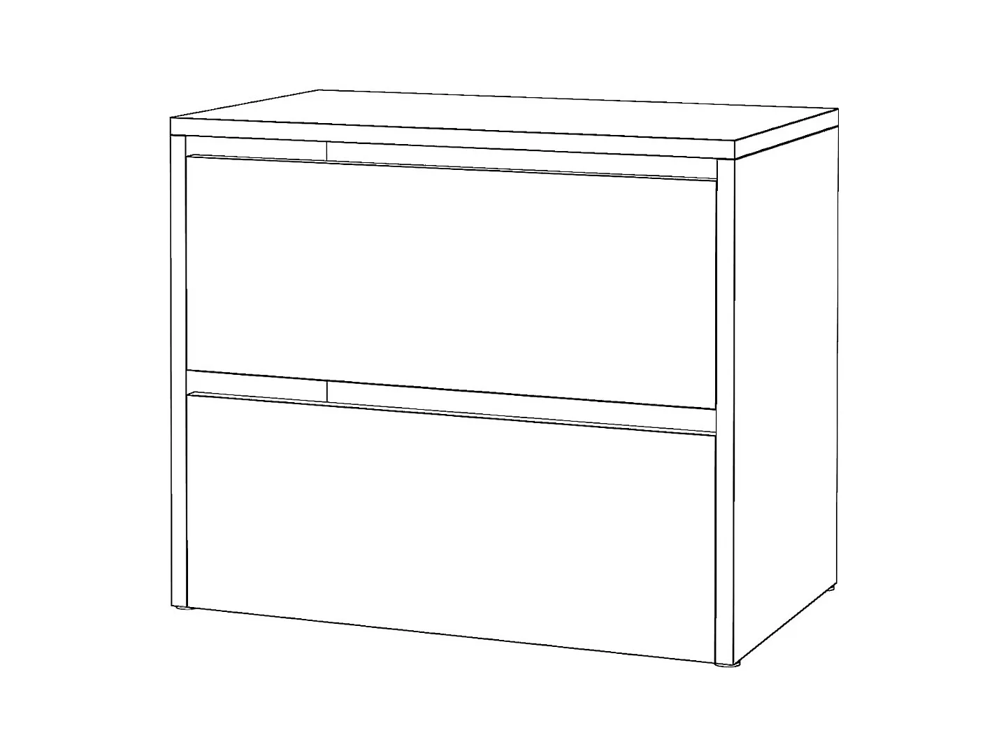 Meuble à Chaussures 60x36x50 cm Noir Chêne Wotan 5paires– Petit Rangement Étagère pour Entrée