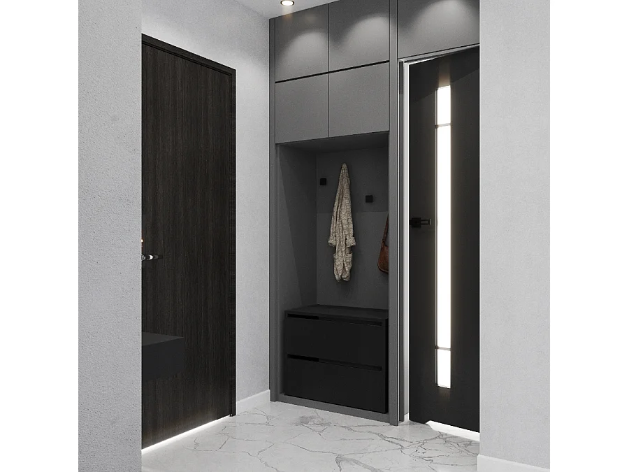 Meuble à Chaussures 60x36x50 cm Noir 5paires– Petit Rangement Étagère pour Entrée