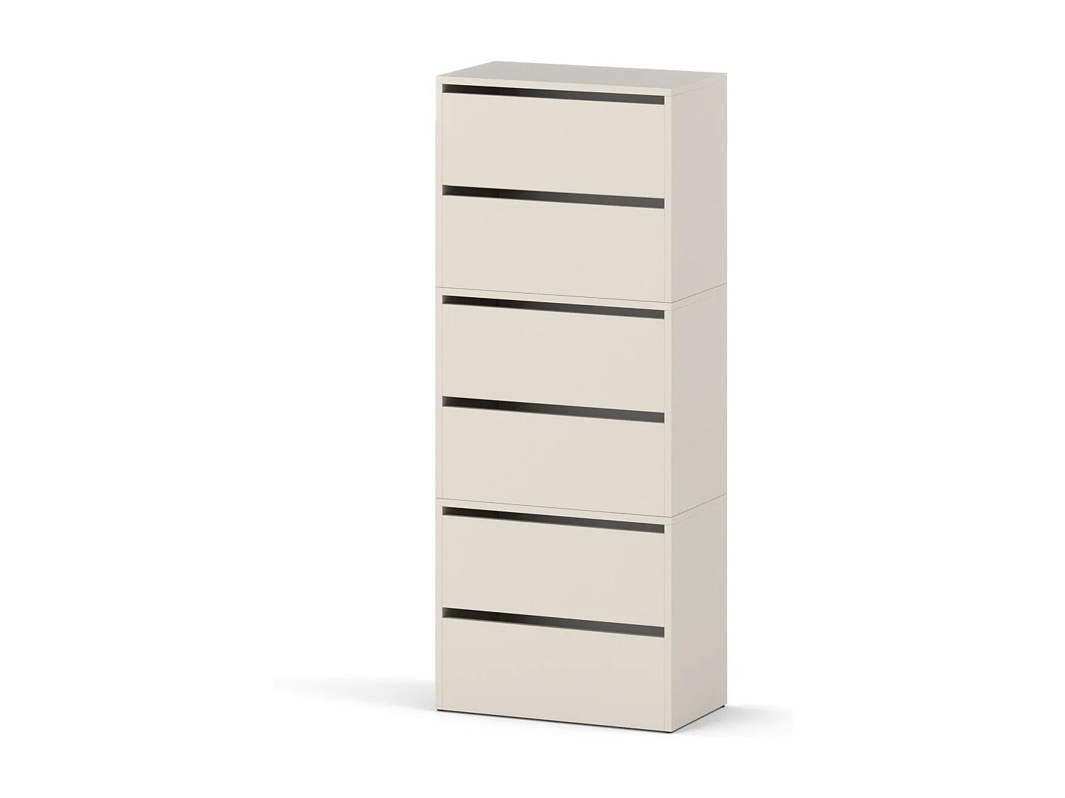 Meuble à Chaussures Étroit Cachemire 60x36x150cm 15paires – Étagère Rangement Entrée