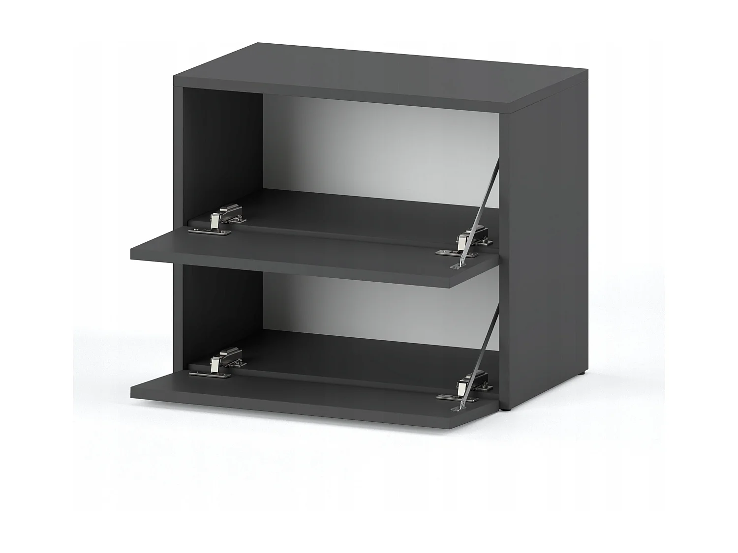 Meuble à Chaussures 60x36x50 cm Gris  5paires– Petit Rangement Étagère pour Entrée