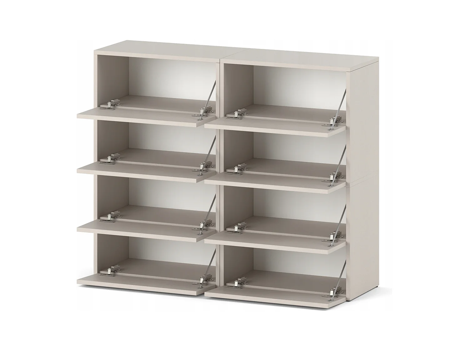 Grand Meuble à Chaussures 120x36x100cm-20paires  Cachemire – Haut Rangement Étagère pour Entrée