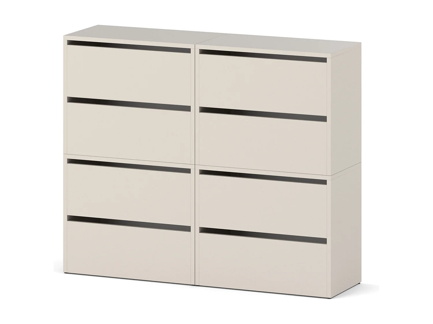 Grand Meuble à Chaussures 120x36x100cm-20paires  Cachemire – Haut Rangement Étagère pour Entrée