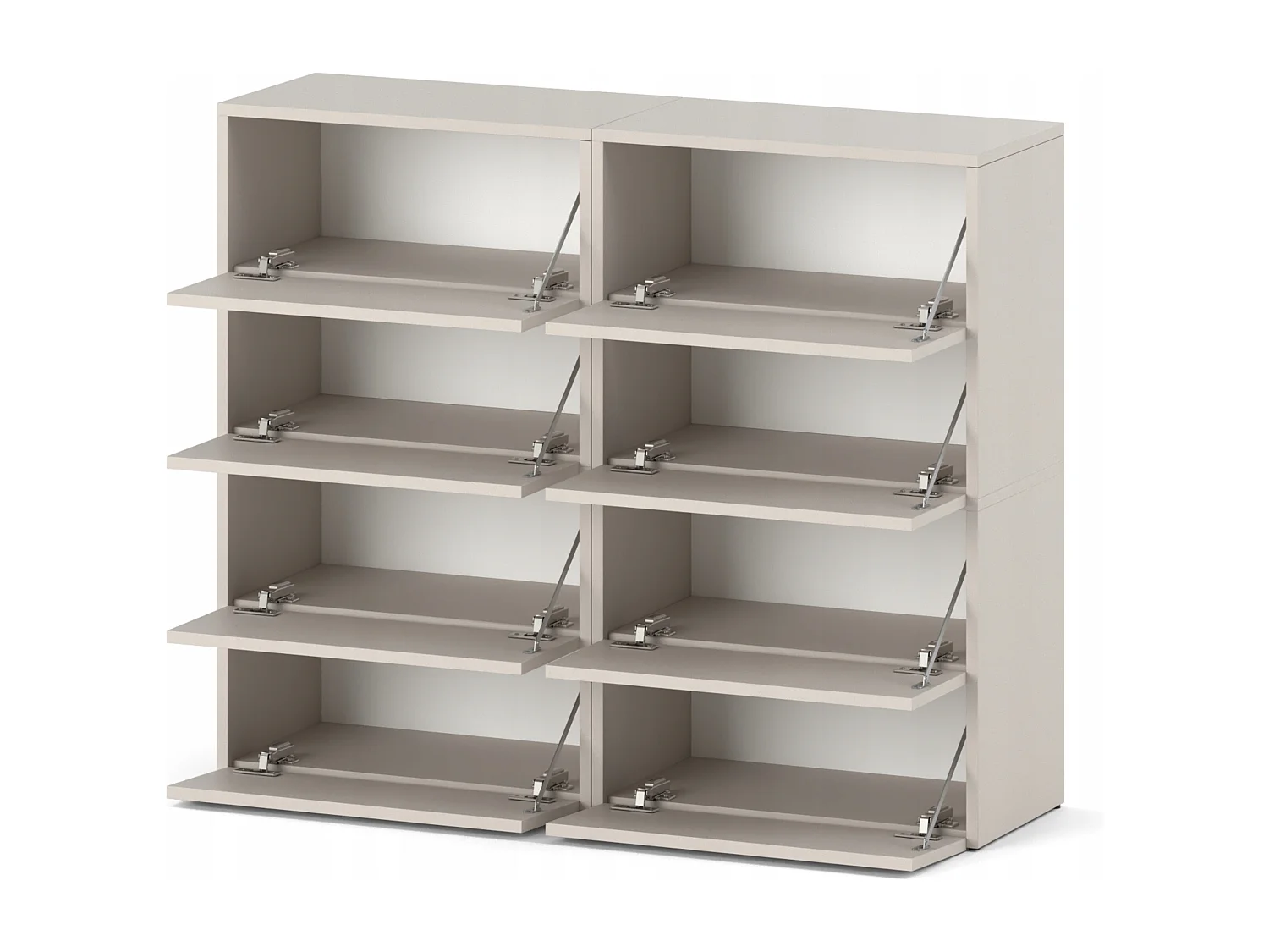 Grand Meuble à Chaussures 120x36x100cm-20paires  Cachemire – Haut Rangement Étagère pour Entrée