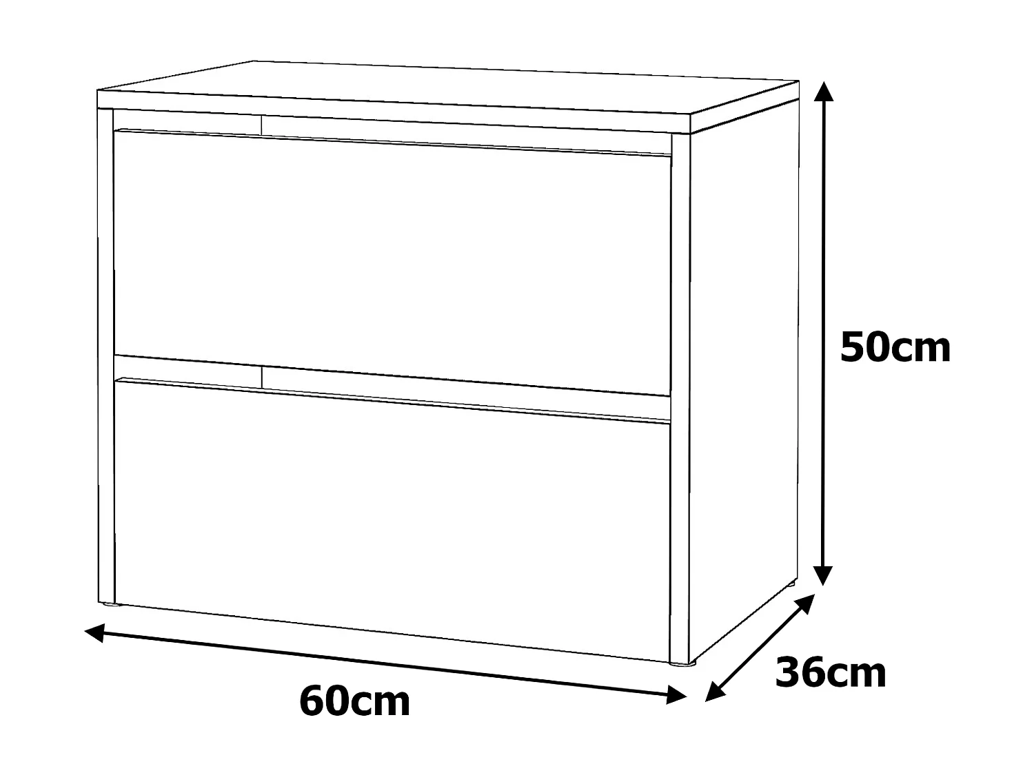 Meuble à Chaussures 60x36x50 cm Cachemire 5paires– Petit Rangement Étagère pour Entrée