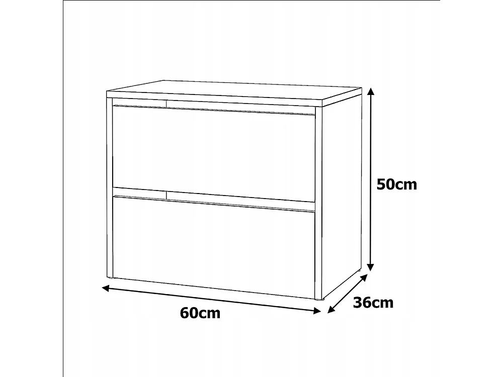 Meuble à Chaussures 60x36x50 cm Blanc 5paires– Petit Rangement Étagère pour Entrée