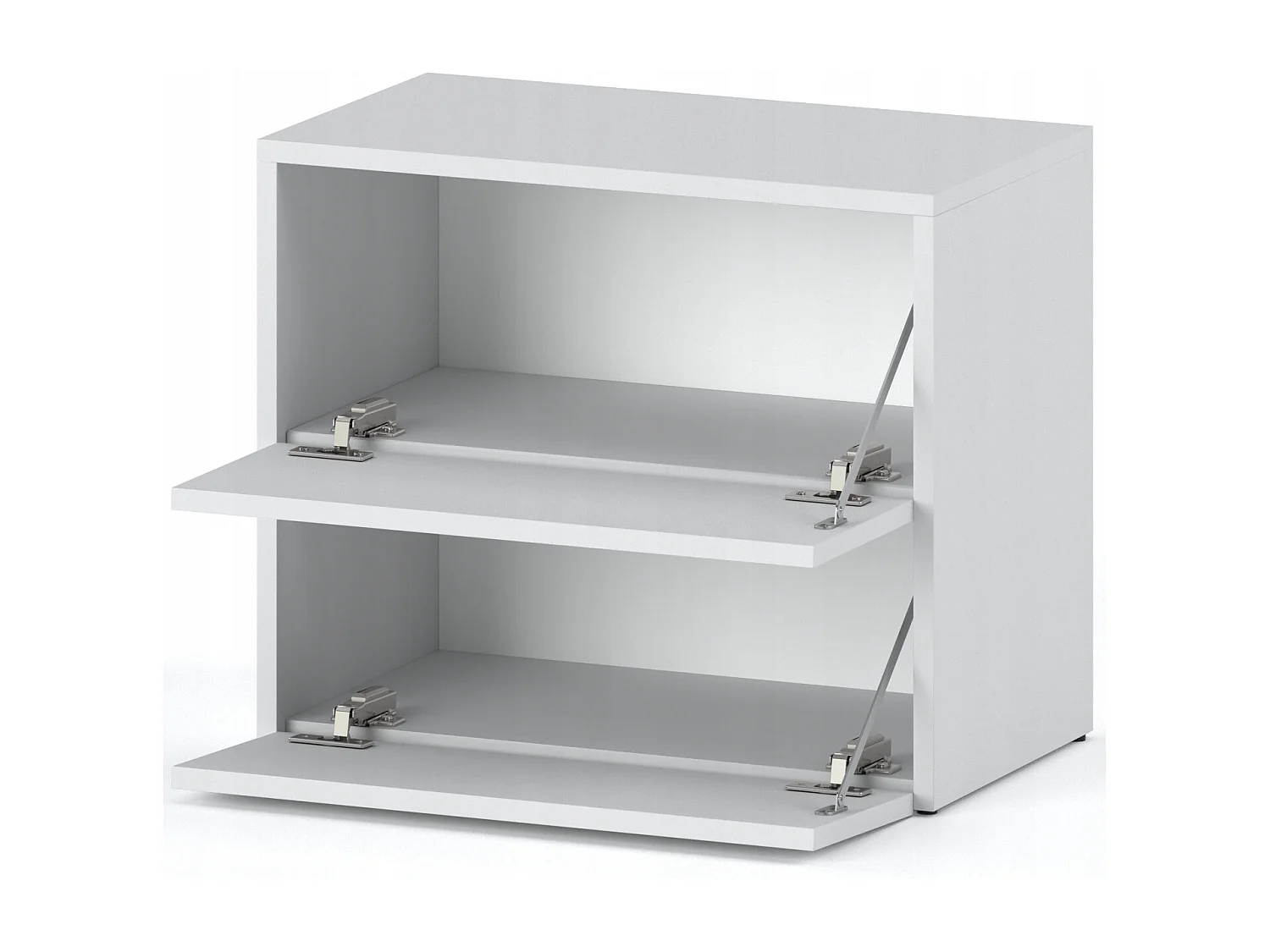 Meuble à Chaussures 60x36x50 cm Blanc 5paires– Petit Rangement Étagère pour Entrée