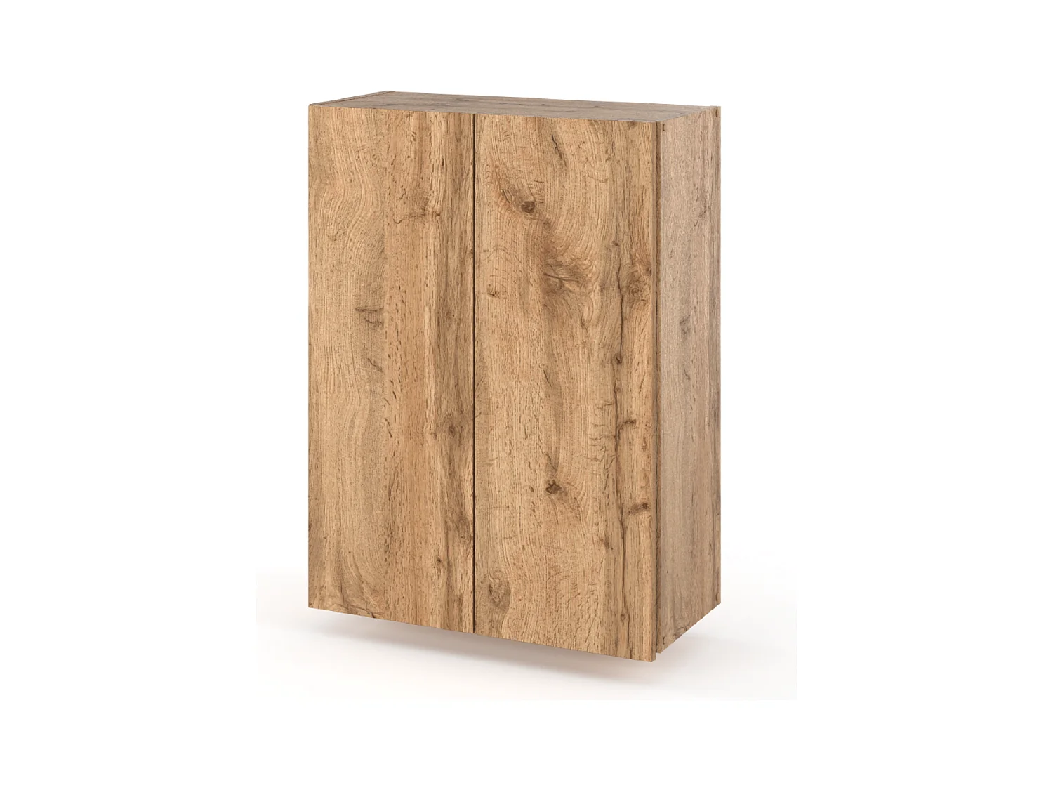 Armoire murale Chêne Wotan 60 cm – Meuble haut et colonne pour salle de bain