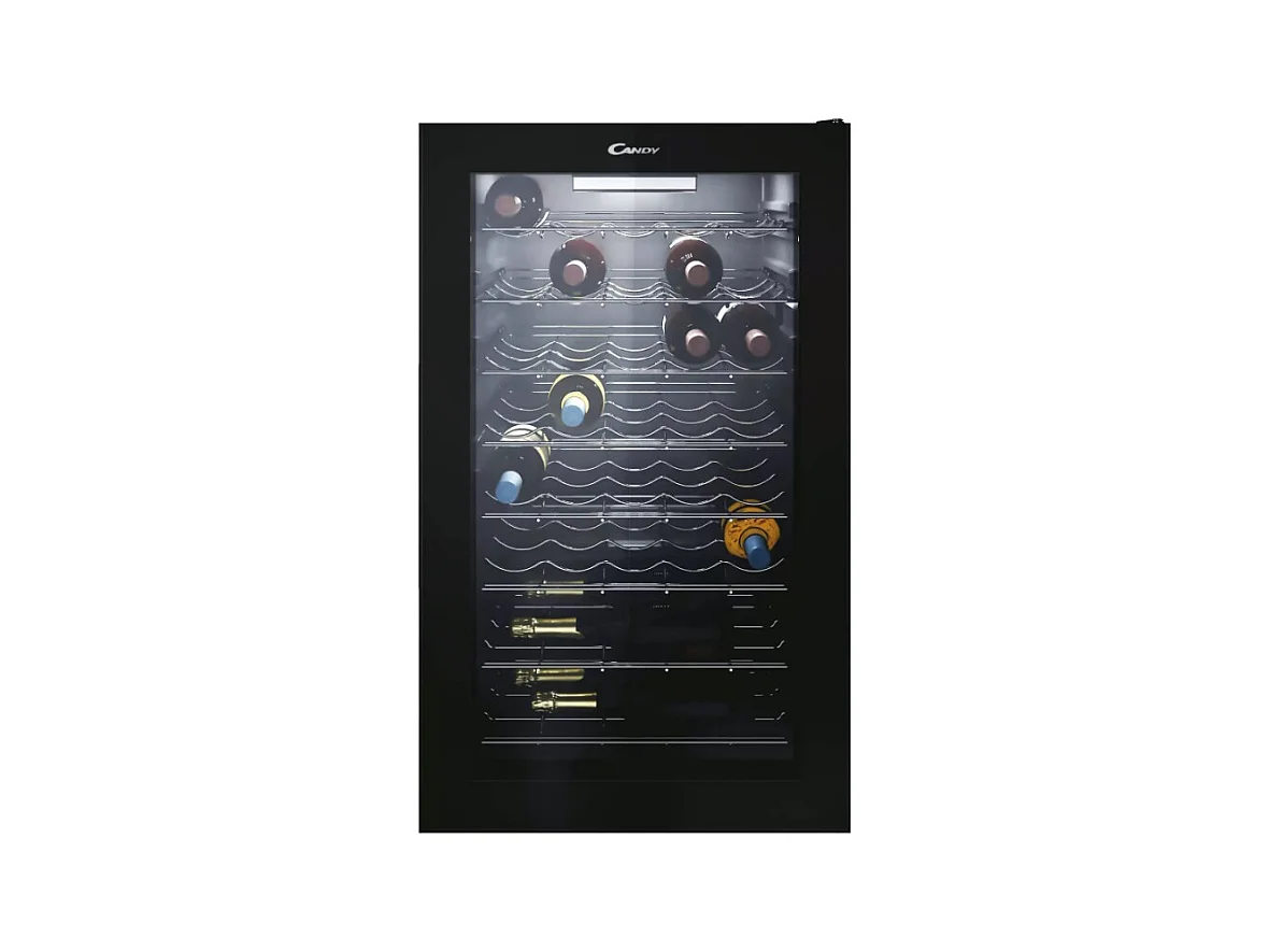 Candy Cave à vin de service 41 bouteilles - CWC150EM/NF