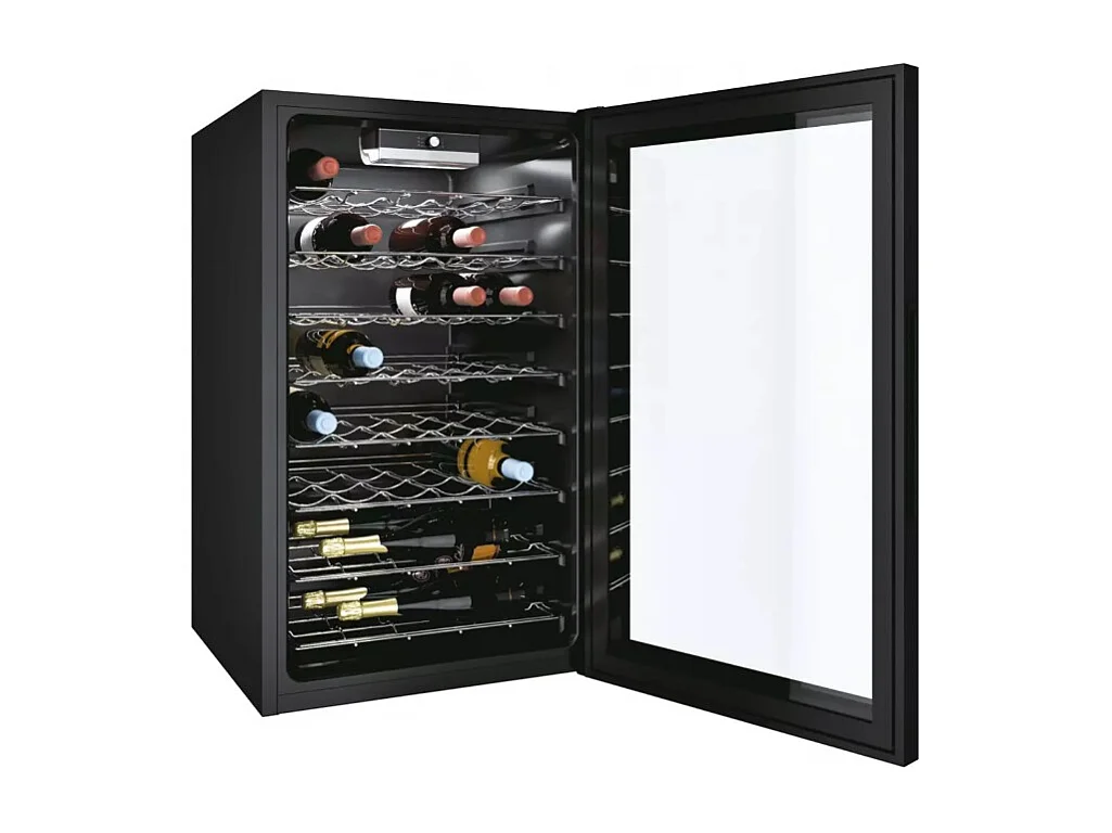 Candy DiVino CWC 150 EM/NF Cantinetta vino con compressore Libera installazione Nero 41 bottiglia/bottiglie