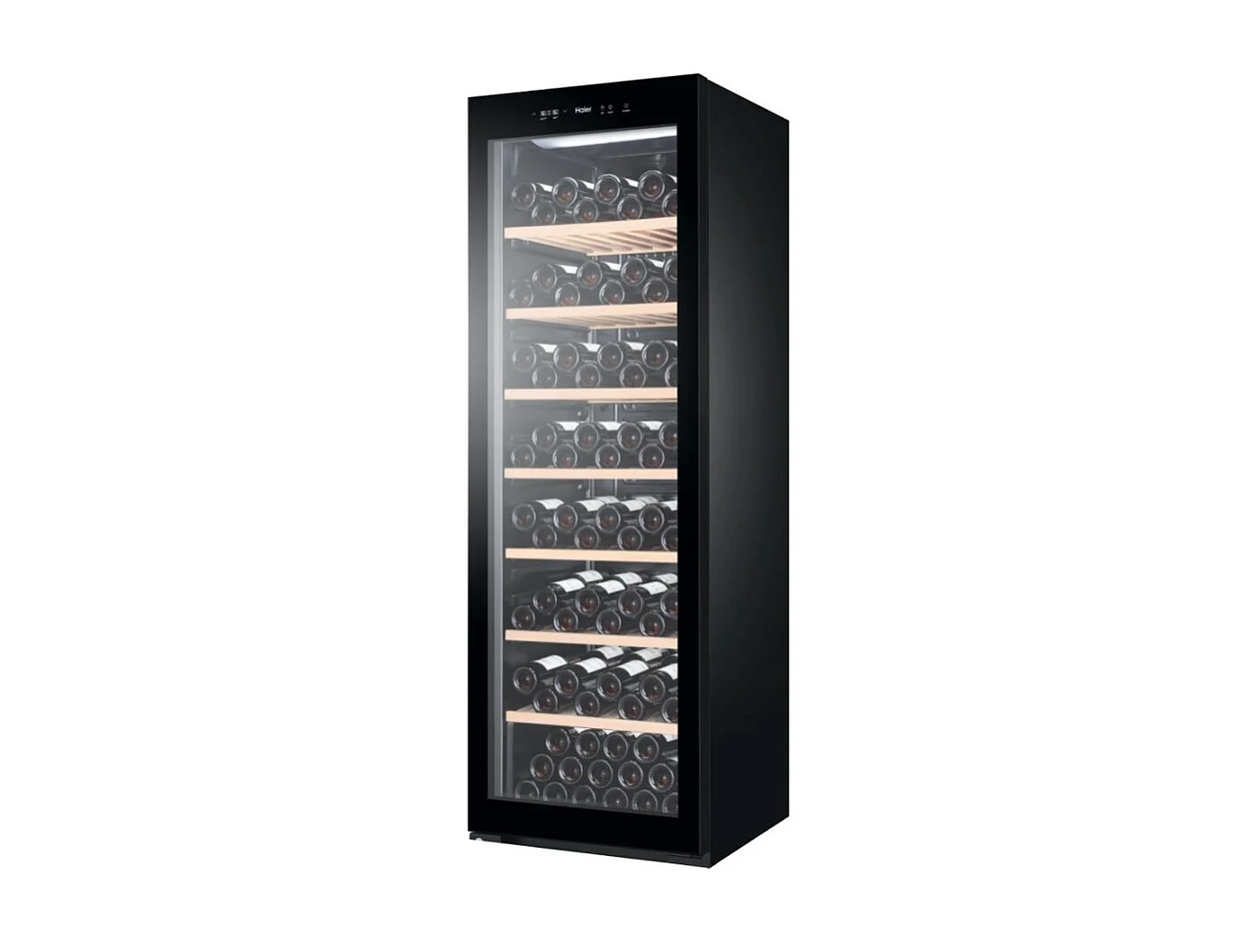 Haier Wine Bank 60 Serie 5 WS190GA Cantinetta vino con compressore Libera installazione Nero 189 bottiglie