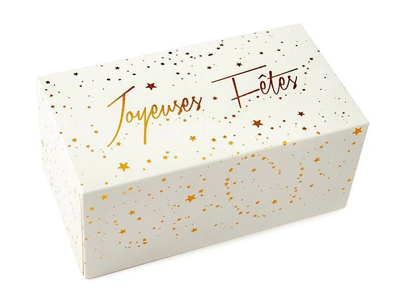 Boîte pour bûche de Noël