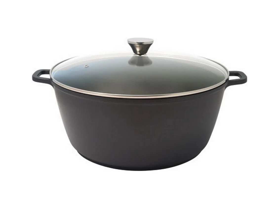Baumalu Cocotte en fonte 36cm 13.5l noir - 384943