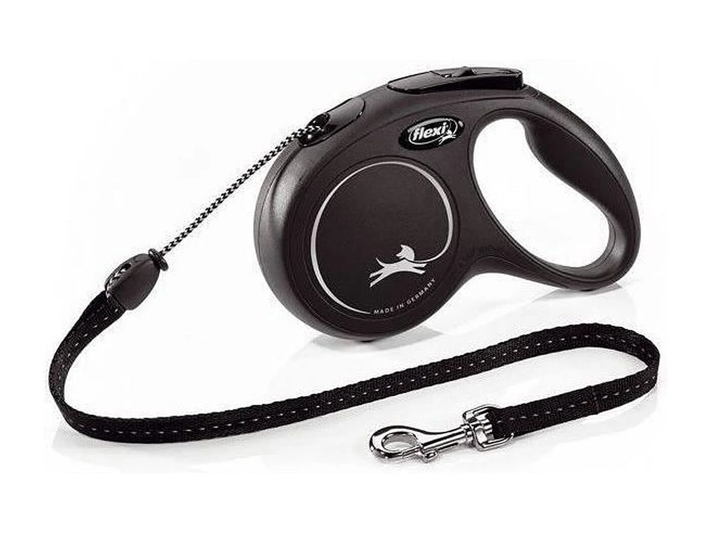 Laisse New Classic M Cord 5 m noir