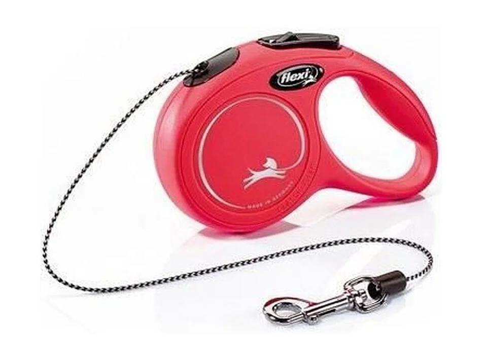 Laisse - Cord 3 m rouge