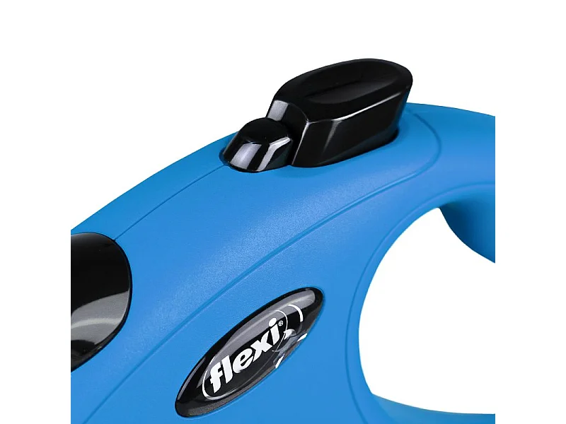 Laisse sangle - Taille L - 5 m - Bleu