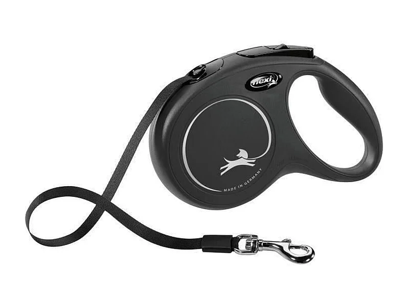 Riemriem - Maat M - 5 m - Zwart