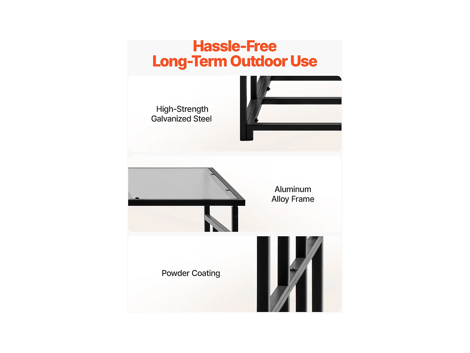 Support à Bois SucceBuy de Chauffage avec Toit Incliné, Range-bûches Extérieur Métal, 185 x 70 x 180 cm, Capacité Charge Maximale 299,4 kg, pour Terrasse