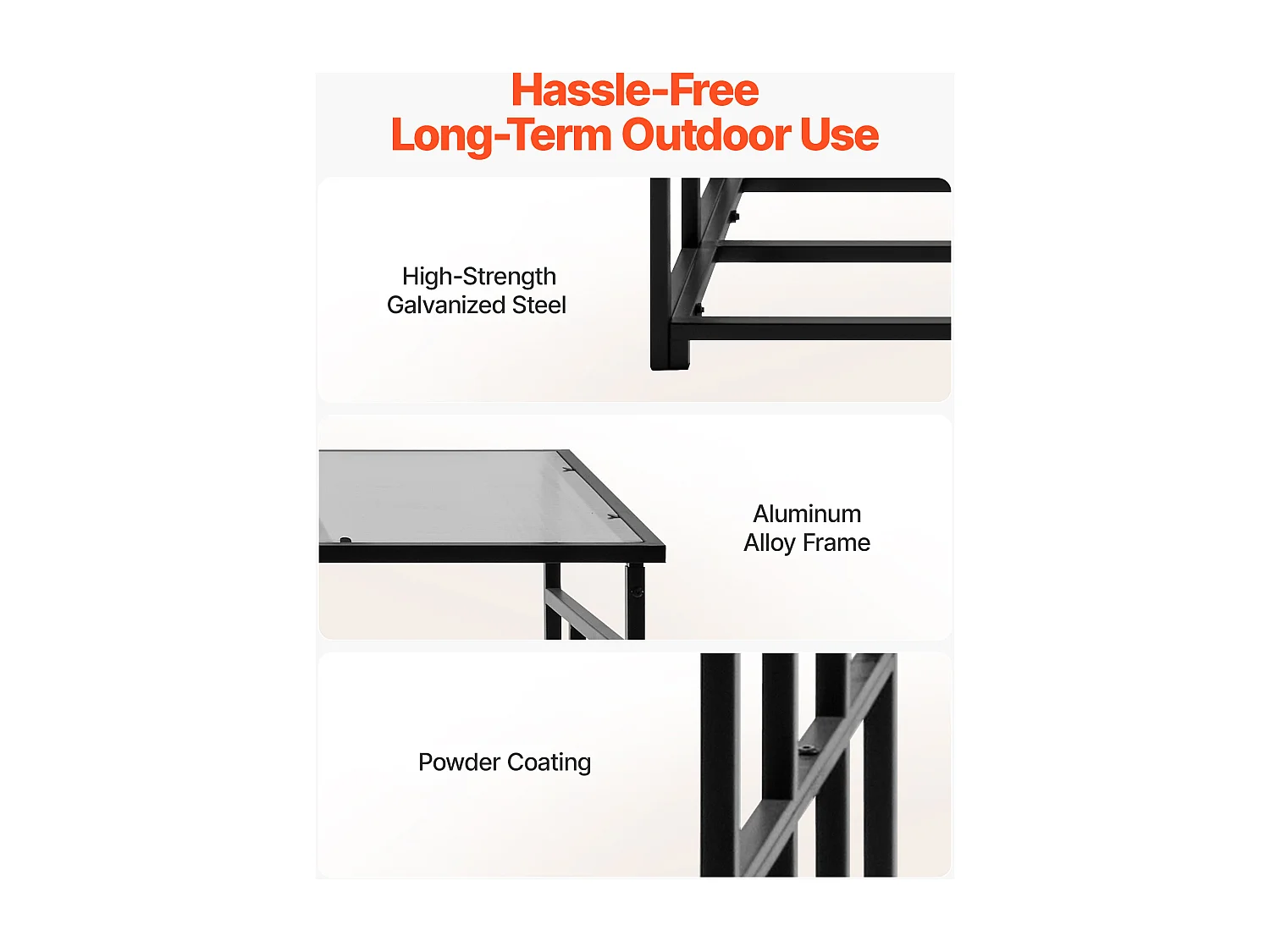 Schowek na Drewno SucceBuy do Ogrzewania z Pochyłym Daszkiem, Metalowy Zewnętrzny Schowek na Drewno, 185 x 70 x 180 cm, Maksymalna Nośność 299,4 kg, na Taras