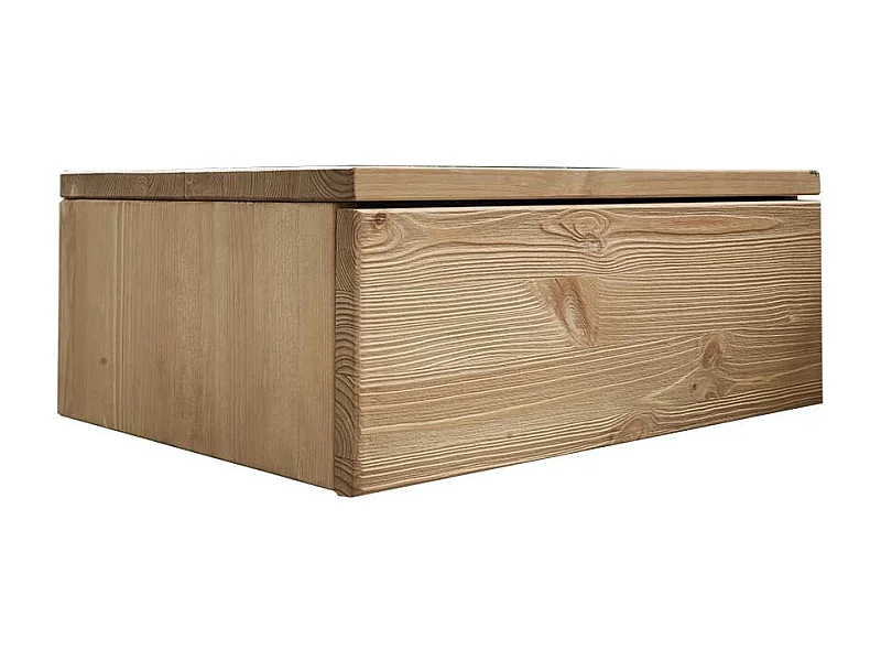 Wand Nachtkonsole aus Kiefer Massivholz modernem Design