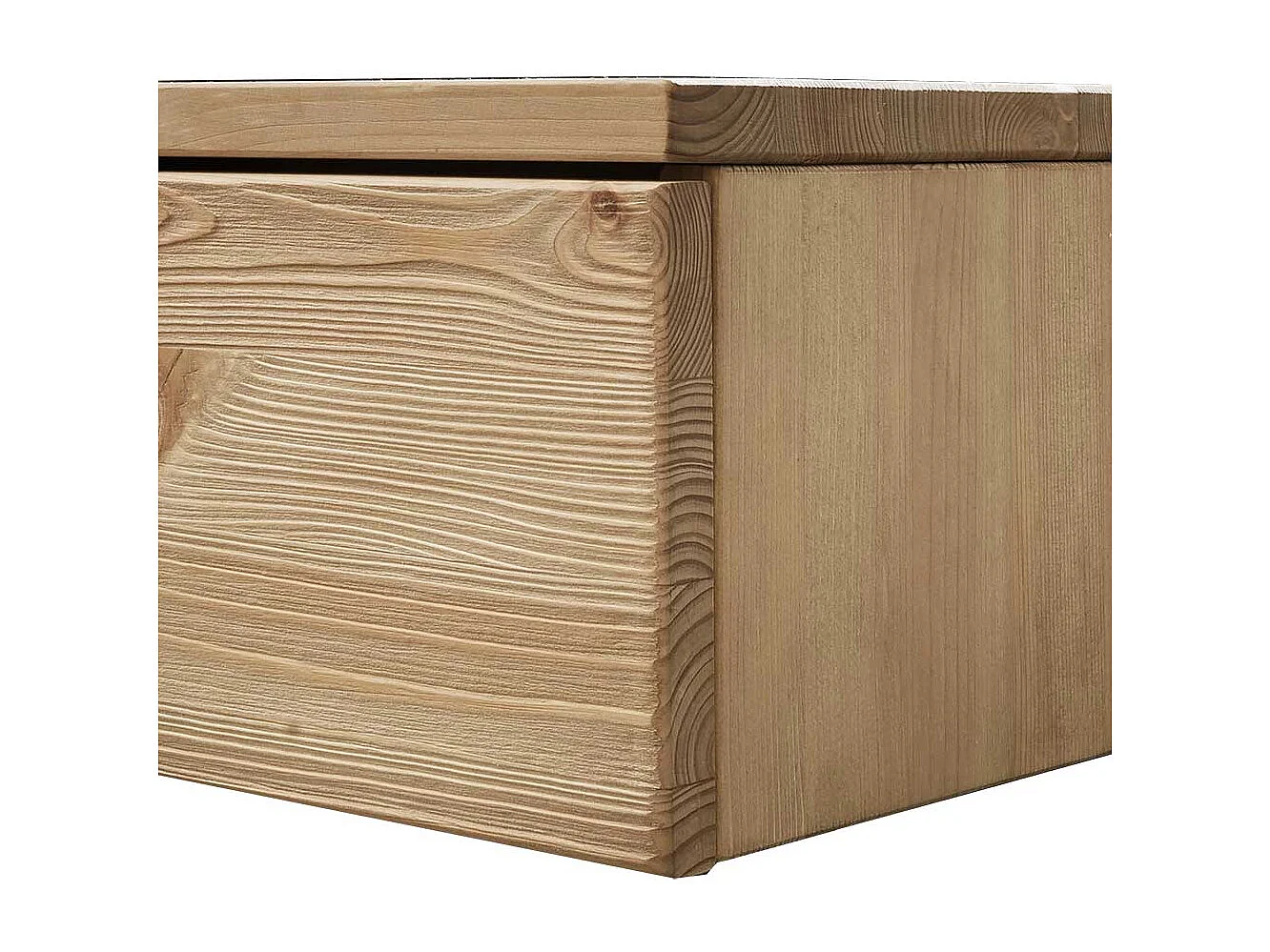 Wand Nachtkonsole aus Kiefer Massivholz modernem Design