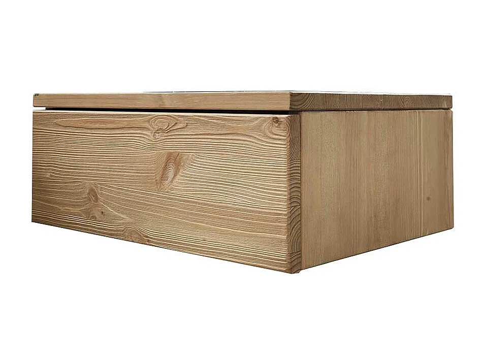 Wand Nachtkonsole aus Kiefer Massivholz modernem Design