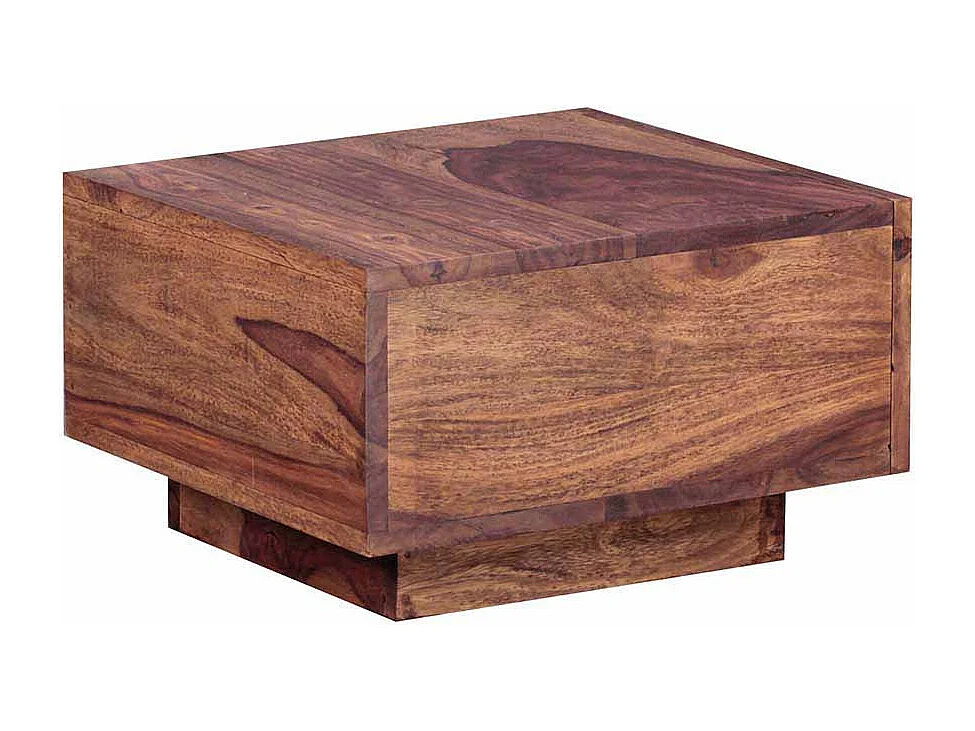 Nachttisch aus Sheesham Massivholz 40 cm breit