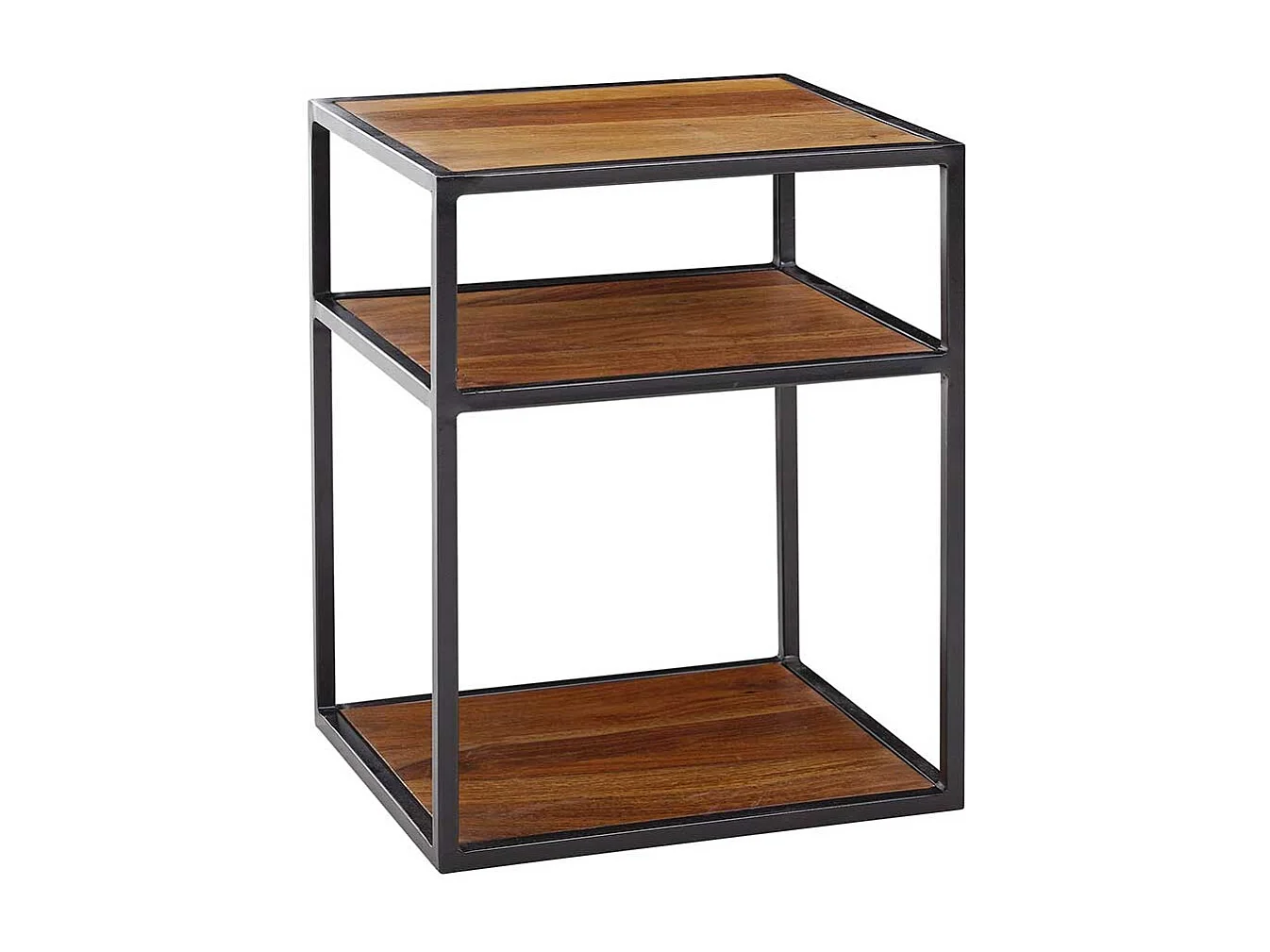 Nachttisch im Industrie und Loft Stil 50 cm hoch - 40 cm breit