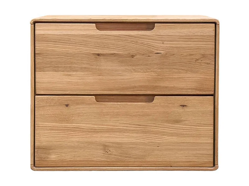 Nachttisch Nachtkonsole mit gesofteten Kanten in modernem Design