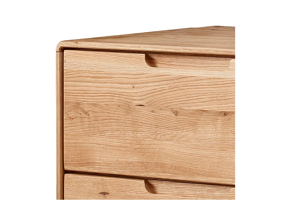 Nachttisch Nachtkonsole mit gesofteten Kanten in modernem Design