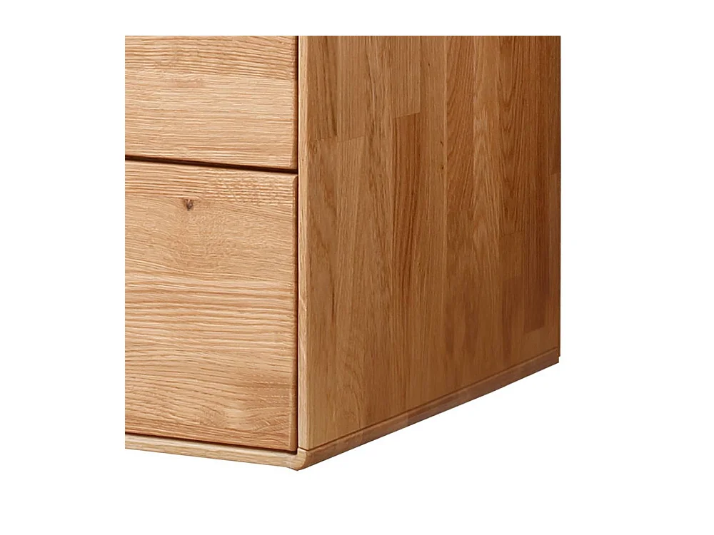 Nachttisch Nachtkonsole mit gesofteten Kanten in modernem Design