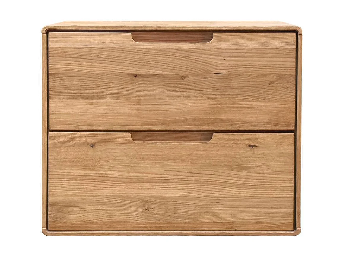 Nachttisch Nachtkonsole mit gesofteten Kanten in modernem Design