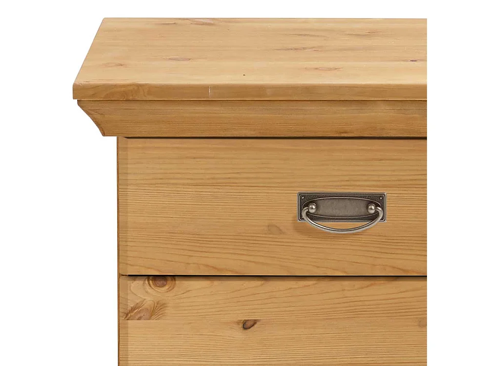 Kiefer Nachtkommoden im Landhausstil zwei Schubladen