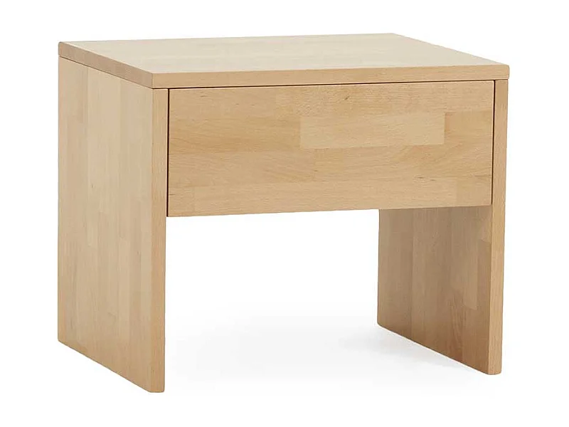 Nachttisch aus Buche Massivholz lackiert